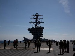 Israel-Iran Membara, Kapal Induk AS Bergerak ke Timur Tengah