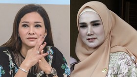 Momen Maia Estianty dan Mulan Jameela Salaman di Acara Al Ghazali