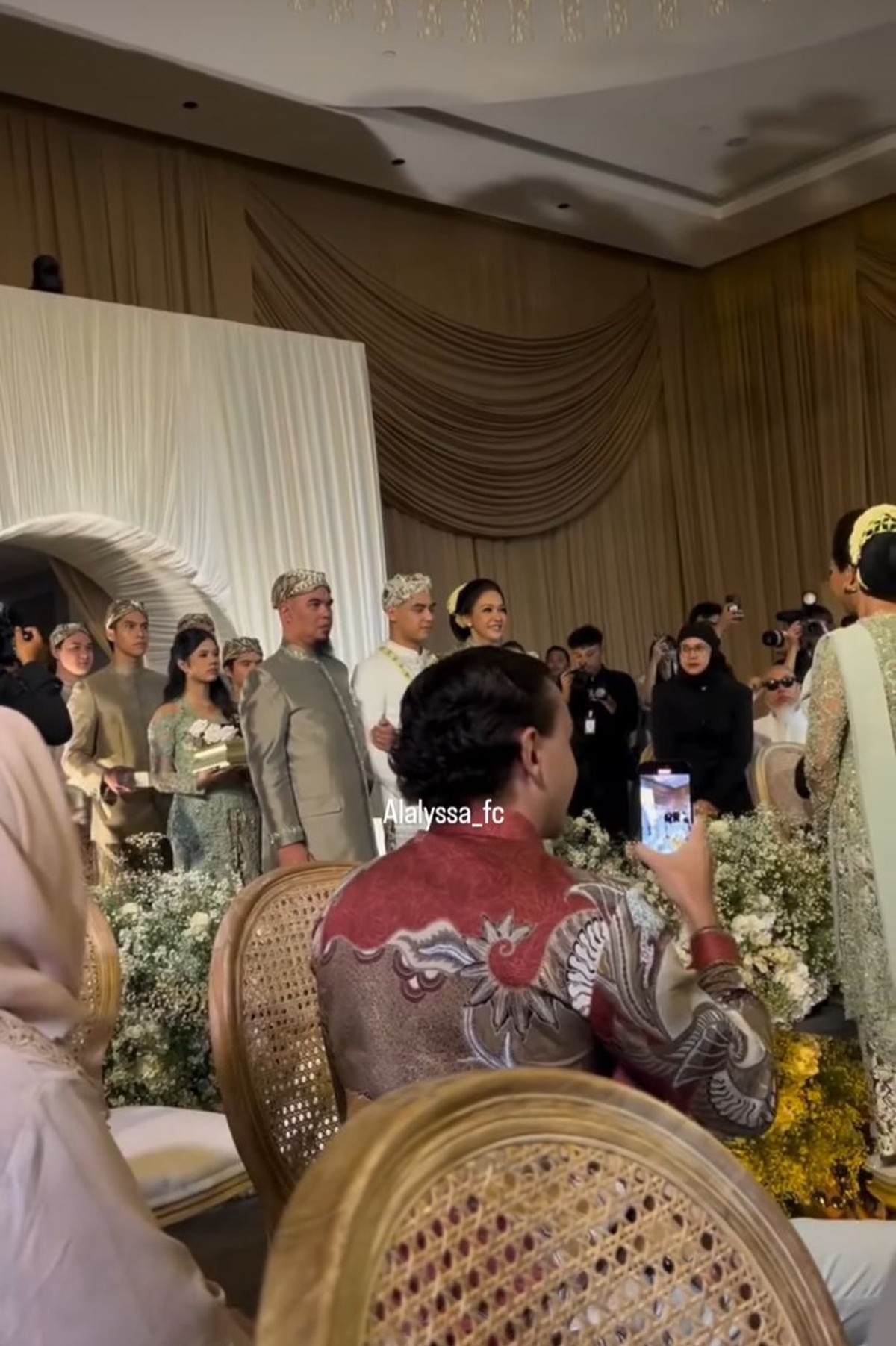 Pernikahan Al Ghazali dan Alyssa Daguise