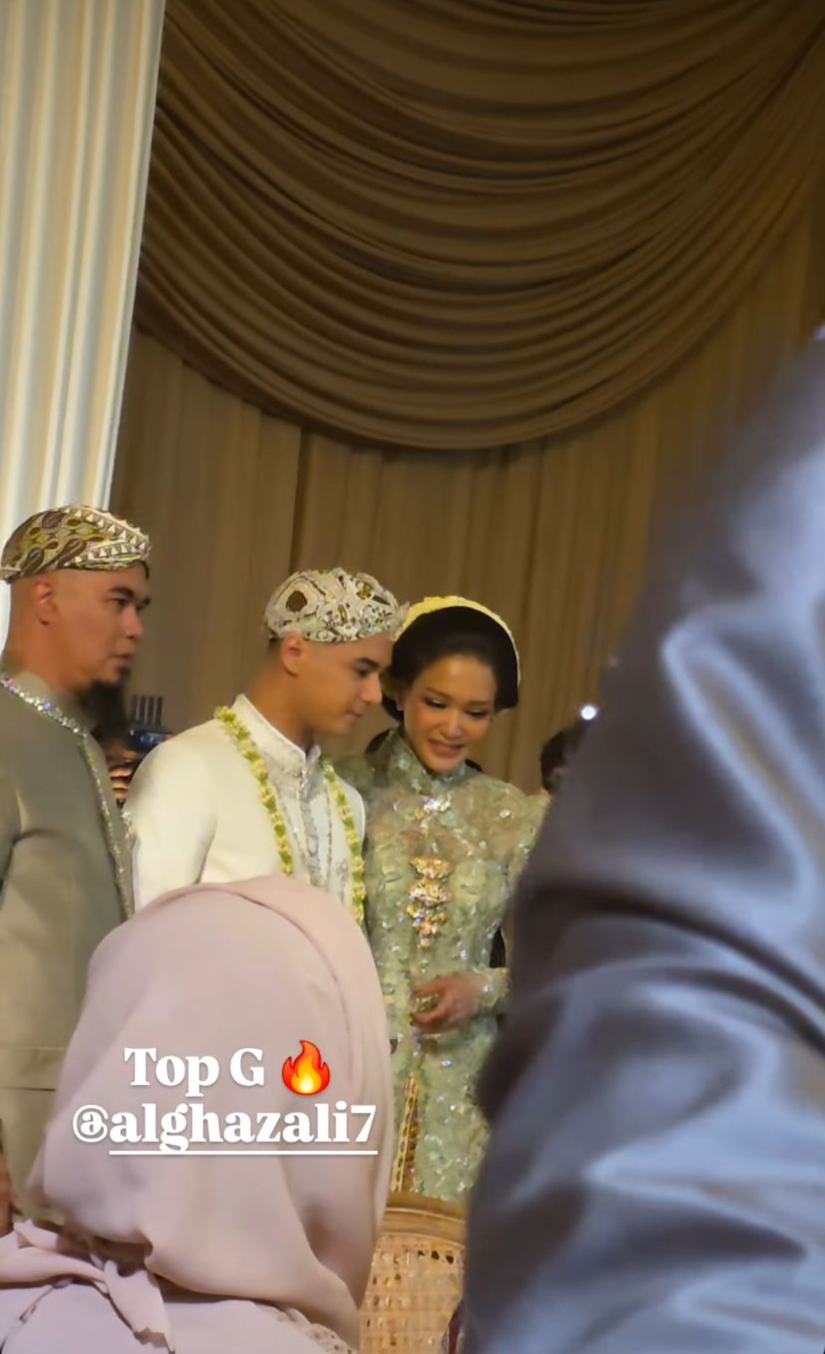 Pernikahan Al Ghazali dan Alyssa Daguise