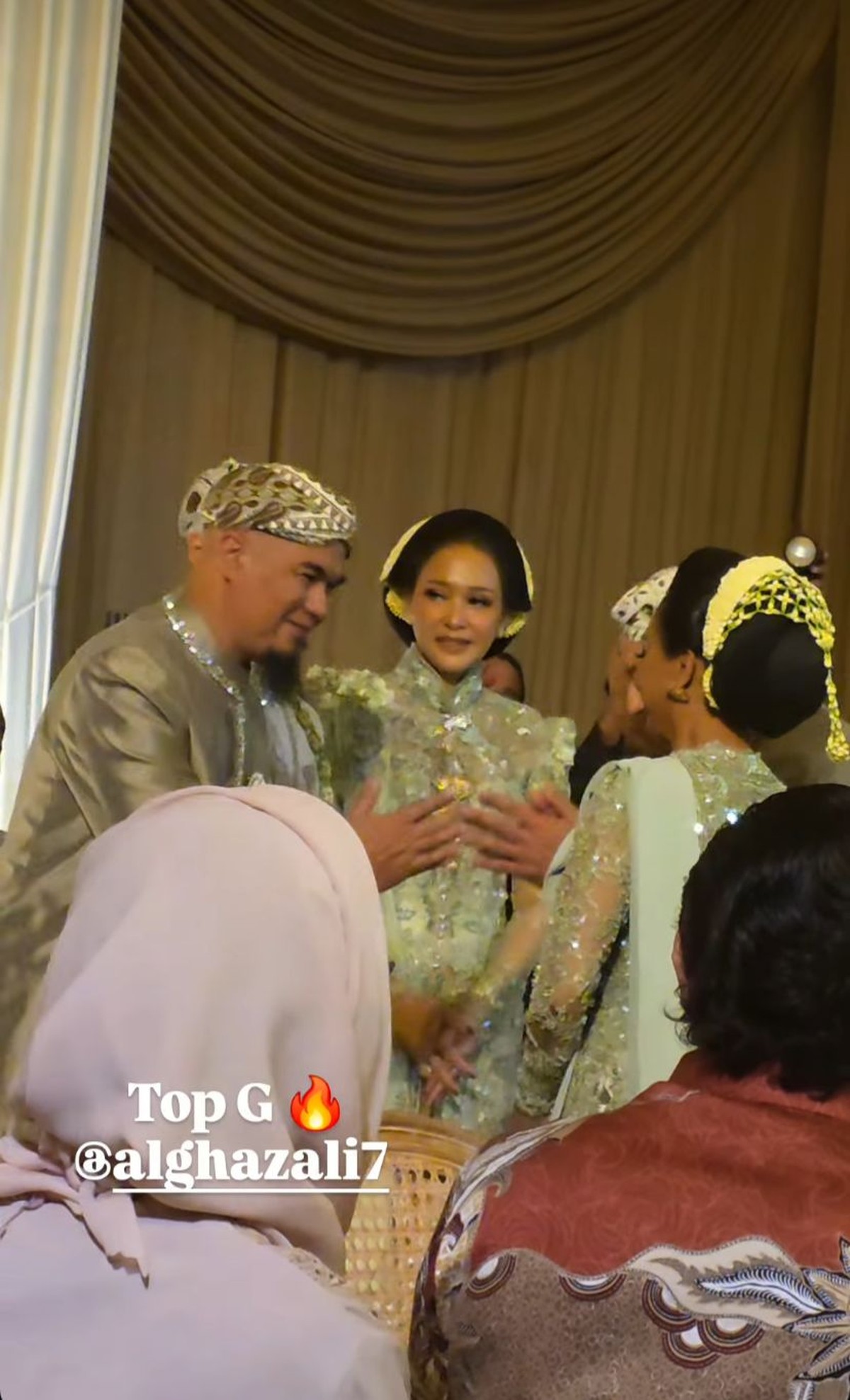 Pernikahan Al Ghazali dan Alyssa Daguise