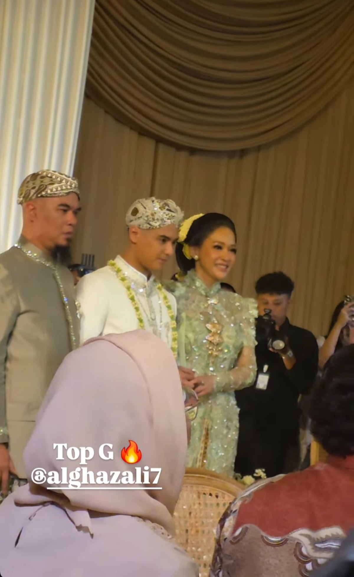 Pernikahan Al Ghazali dan Alyssa Daguise