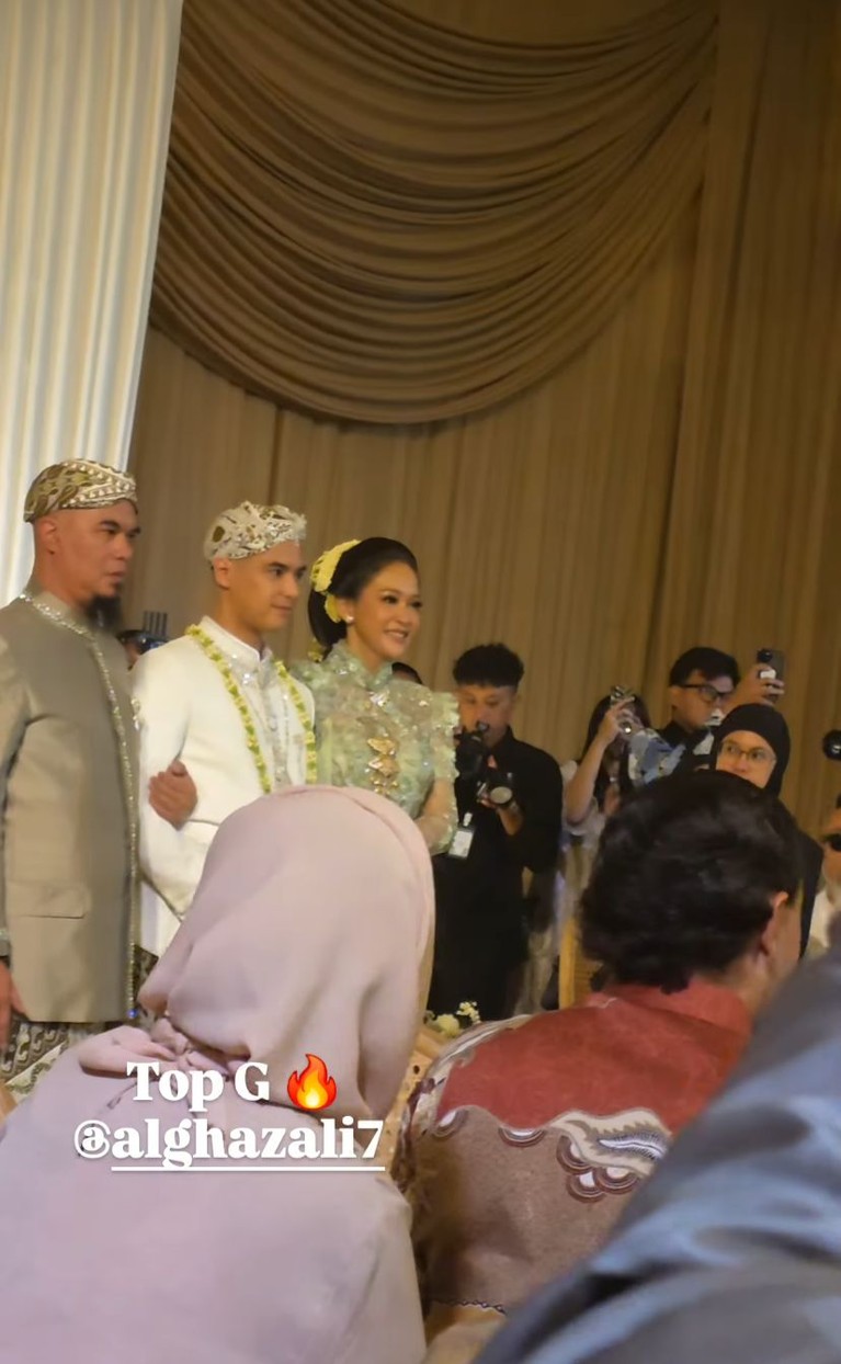 Pernikahan Al Ghazali dan Alyssa Daguise
