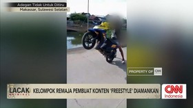 VIDEO: Kelompok Remaja Pembuat Konten Freestyle Diamankan Polisi
