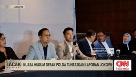 VIDEO: Kuasa Hukum Desak Polda Tuntaskan Laporan Jokowi