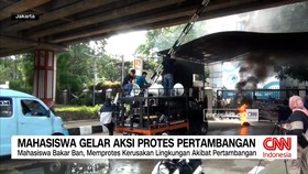 VIDEO: Mahasiswa Gelar Aksi Protes Tambang Ilegal di Morowali
