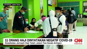 VIDEO: 11 Jemaah Haji Dinyatakan Negatif Covid-19