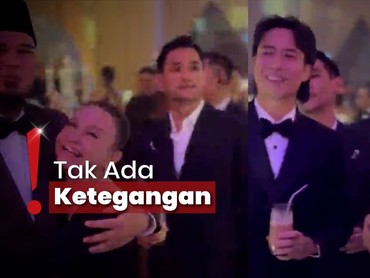 BCL dan Vidi Santai Ketemu Ketua AKSI, Ahmad Dhani di Resepsi Al