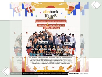 Pas dan Gak Bikin Rugi, Allo Bank Festival 2025 Siap Digelar di Istora Senayan, 21-22 Juni 2025