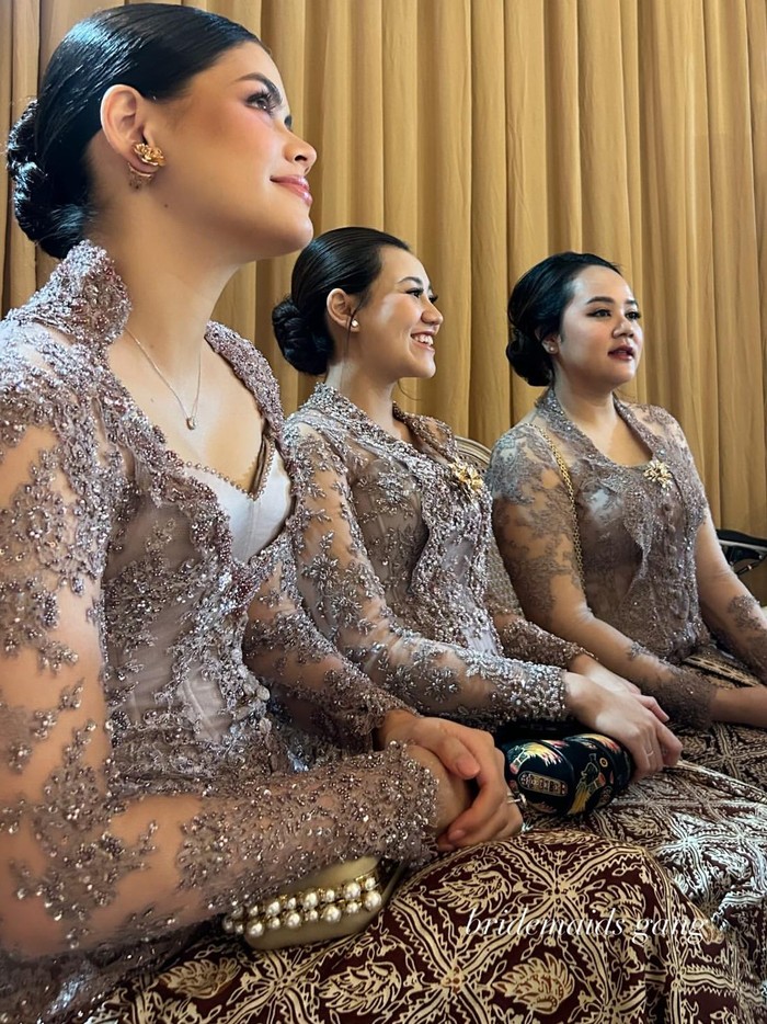 Bridesmaid Pernikahan Alyssa Daguisé dan Al Ghazali/ Foto: instagram.com/melsek