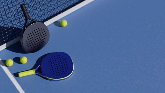 Ilustrasi Olahraga Padel