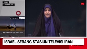 VIDEO: Israel Serang Stasiun Televisi Iran