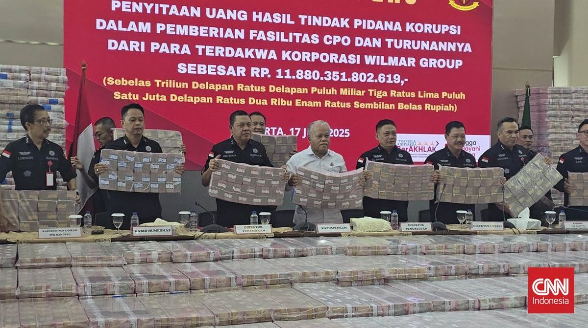 Kejagung Sita Total Rp11,8 Triliun di Kasus Korupsi CPO