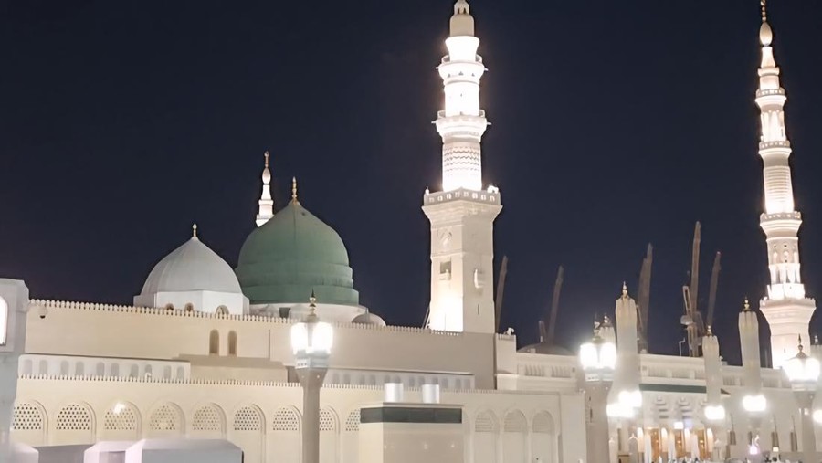 Masjid Nabawi di Madinah &lpar;Haris&sol;detikcom&rpar;