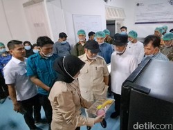 Menteri PPN-Gubernur Sulsel Tinjau Dapur Makan Bergizi Gratis di Makassar