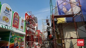 FOTO: Bersiap Menyambut Jakarta Fair Kemayoran 2025