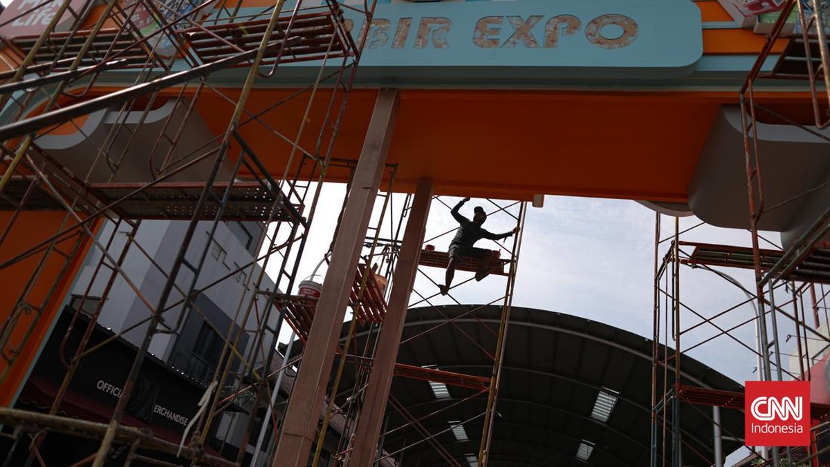 FOTO: Bersiap Menyambut Jakarta Fair Kemayoran 2025