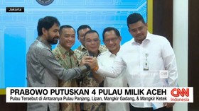 VIDEO: Prabowo Putuskan 4 Pulau Sengketa Milik Aceh