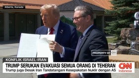 VIDEO: Trump Tolak Gabung G7, Desak Warga Teheran Mengungsi