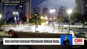 VIDEO: Iran Hantam Kompleks Perumahan di Israel Dengan Rudal