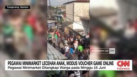 VIDEO: Modus Voucher Game, Pegawai Minimarket Lecehkan Anak