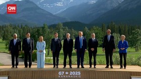 VIDEO: Momen Trump Buru-buru Pulang usai Hadiri KTT G7
