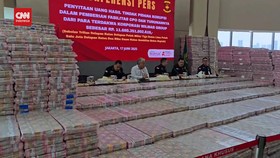 VIDEO: Penampakan Uang Rp11,8 Triliun Sitaan Kasus Korupsi CPO