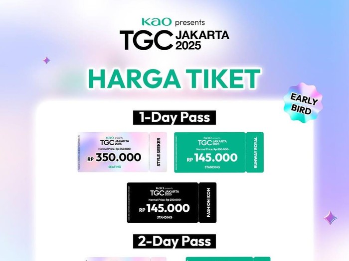 Tiket “KAO presents TGC Jakarta 2025”