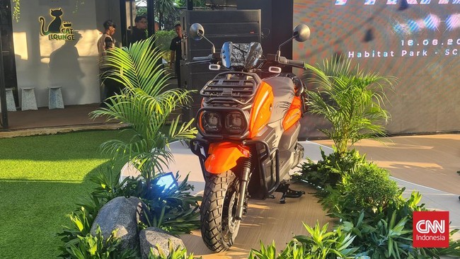 Motor listrik Tyranno diluncurkan dengan harga Rp20 jutaan di Indonesia.