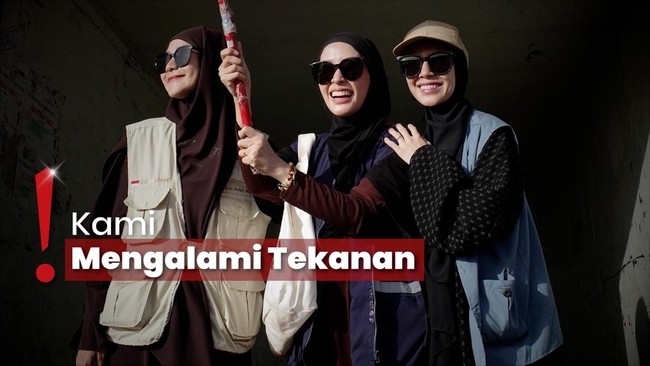 Rombongan Zaskia Mecca Terkunci di Akses ke Jalur Gaza