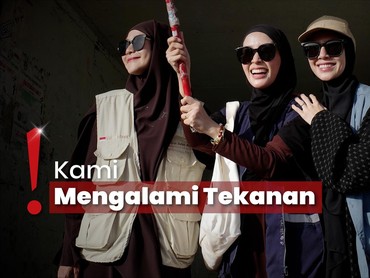 img-title Rombongan Zaskia Mecca Terkunci di Akses ke Jalur Gaza