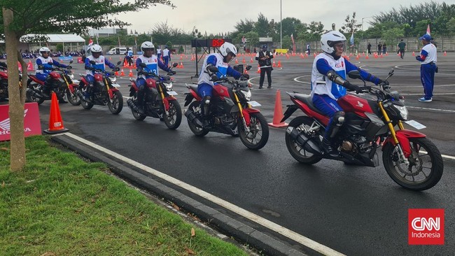 PT Astra Honda Motor (AHM) menggelar kompetisi Safety Riding Instructors Competition 2025. Kompetisi ini diikuti total 197 peserta.