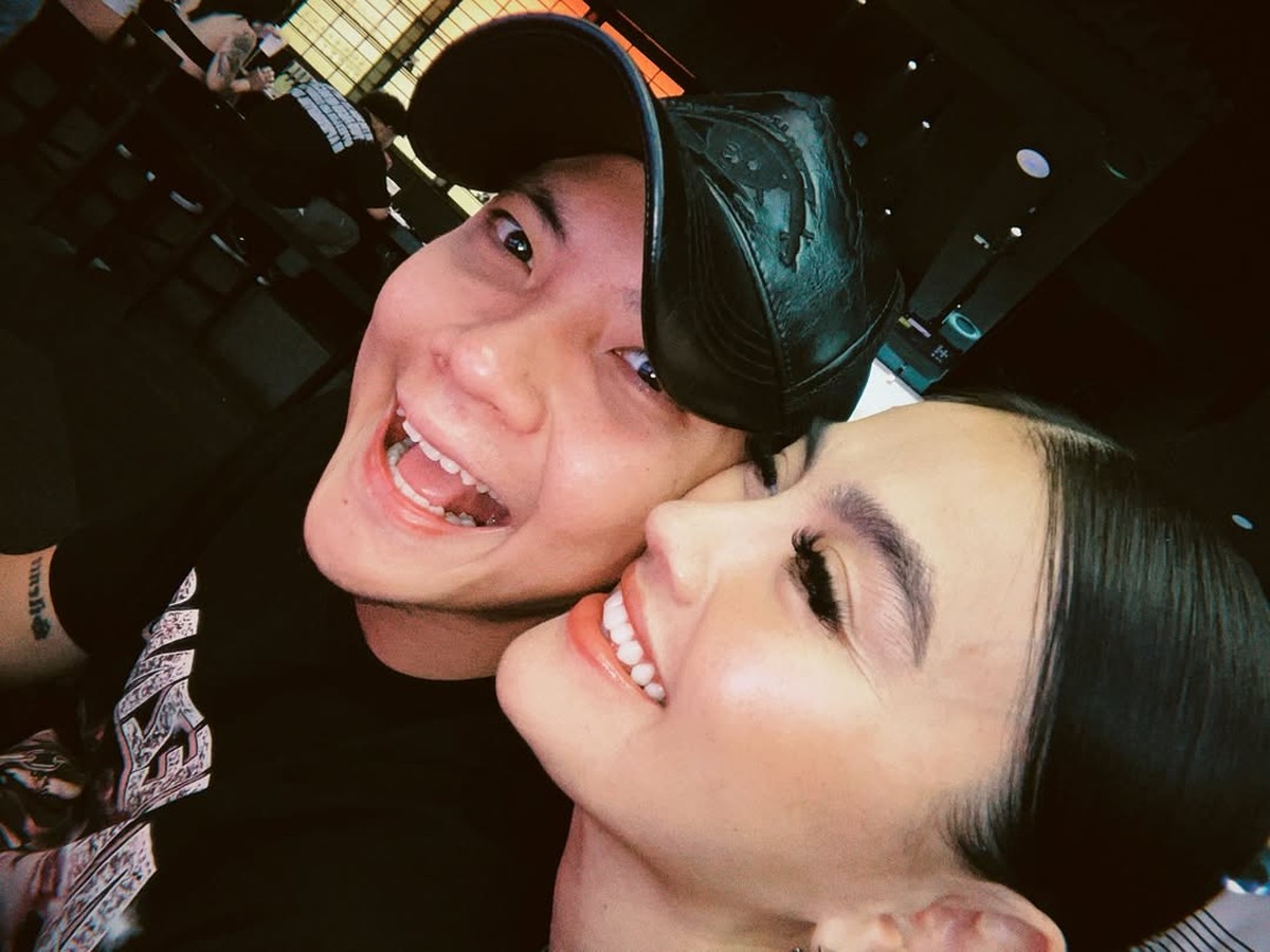 Agnez Mo dan Adam Rosyadi