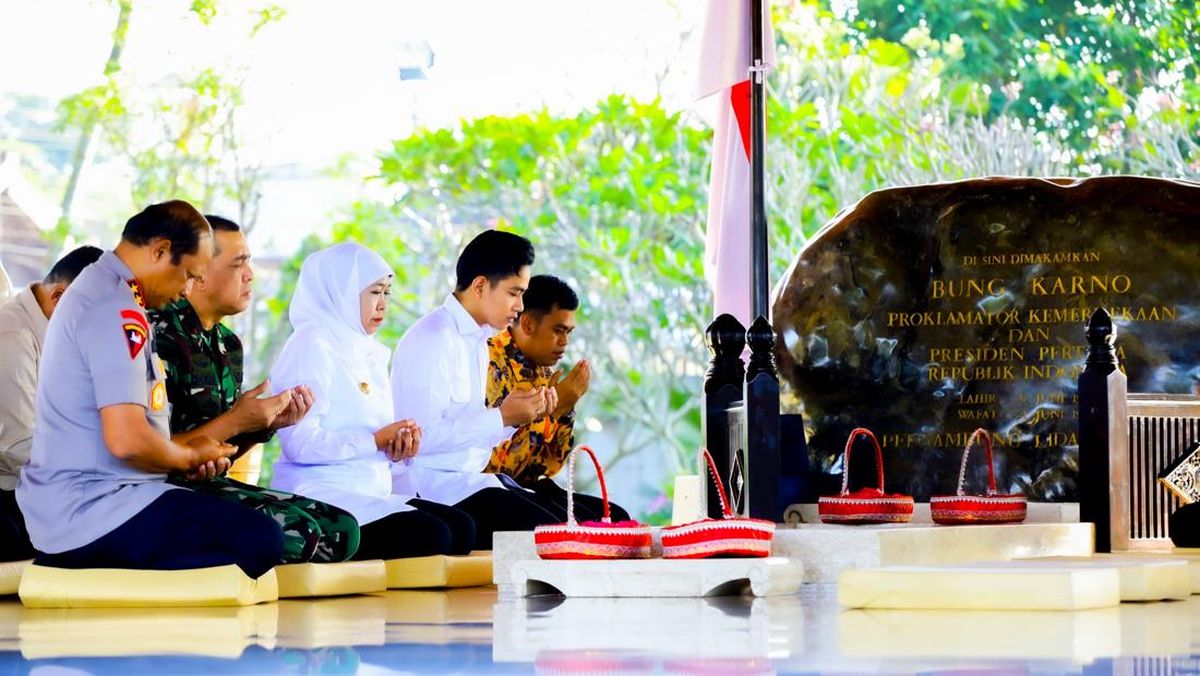 PDIP Respons Gibran Ziarahi Makam Bung Karno di Blitar