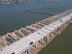 Begini Progres Tol Tanggul Laut Semarang-Demak Seksi 1