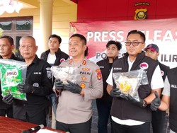 Bawa 2 Kg Sabu dari Riau, Warga OKI Ditangkap Polisi di Ogan Ilir