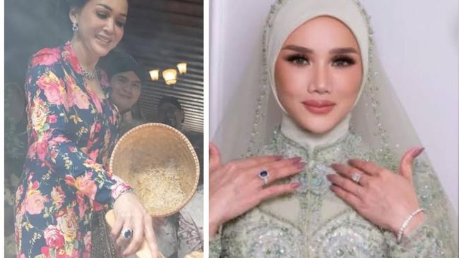 Adu Gaya Maia Estianty dan Mulan Jameela Gunakan Cincin Blue Sapphire