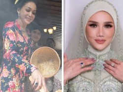 Adu Gaya Maia Estianty dan Mulan Jameela Gunakan Cincin Blue Sapphire