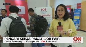 VIDEO: Pencari Kerja Padati Job Fair