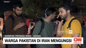VIDEO: Iran-Israel Saling Serang, Warga Pakistan di Iran Mengungsi