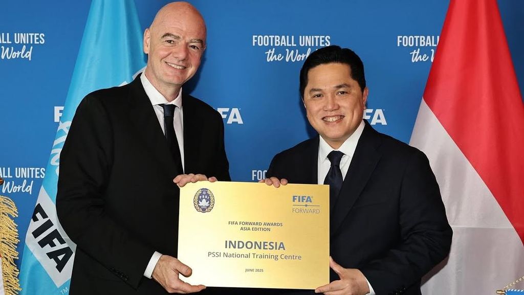 Gianni Infantino Puji PSSI, Prediksi Indonesia Sukses di Level Dunia
