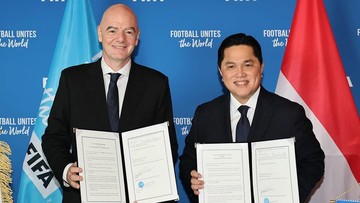 Update Eksklusif Olahraga CNN : Erick: Penghargaan FIFA Sejarah untuk Indonesia