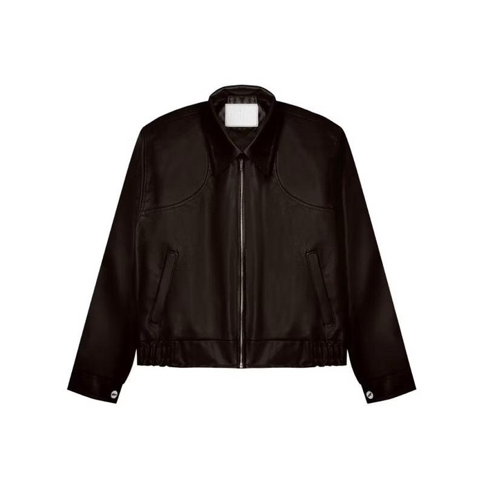 Soho Faux Leather Jacket (Deep Brown) Soho Faux Leather Jacket (Deep Brown)