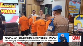 VIDEO: Komplotan Pengedar Materai Palsu Ditangkap