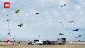 VIDEO: Festival Layang-layang Denmark, Punya Indonesia Curi Perhatian