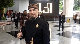 Ahmad Dhani Pamer 'Candi' dan Foto Raja Jawa di Unduh Mantu Al-Alyssa