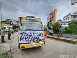 Protes RUU ODOL, Sopir Truk Demo di Soreang Bandung