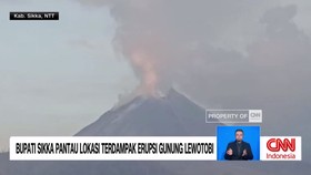 VIDEO: Dampak Erupsi Gunung Lewotobi, 3 Bandara Tutup