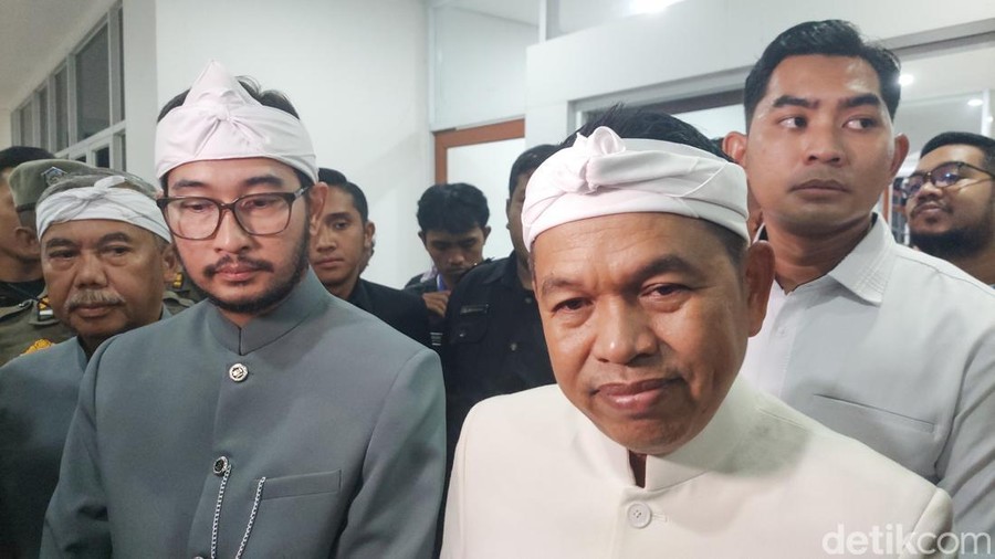 Gubernur Jabar Dedi Mulyadi saat di Bandung Barat