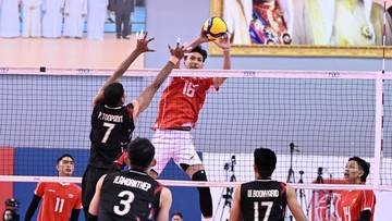Sorotan Dunia Olahraga CNN Sport : FOTO: Comeback Epik Indonesia di AVC Nations Cup 2025